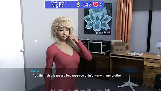 College-mädchen: der nerd und die schönheiten, episode 1