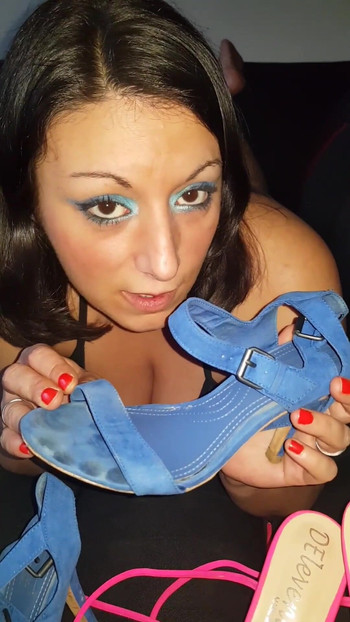 Stunning moment from "I love to lick my own shoes"