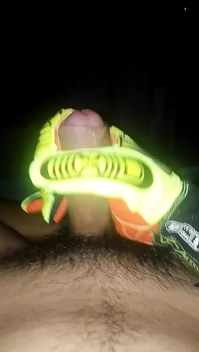 I masturbate with motocross gloves