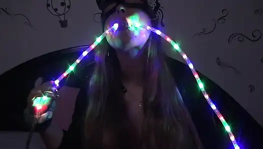 Захватывающее шоу глубокой глотки огней!!