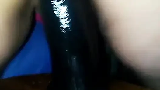 Büyük siyah çift dildo bölüm 2