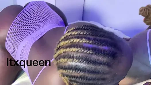Two sexy African beauty for my cock