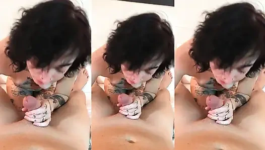 Трахаю миниатюрную татуированную юную красотку - подборка 11