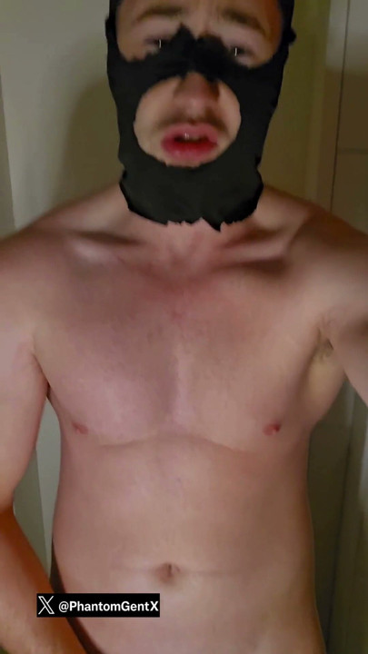 PhantomGentX Gay Solo Teases Massive Cock with Intense Dirty Talk - Follow on X: PhantomGentX | Clip 1