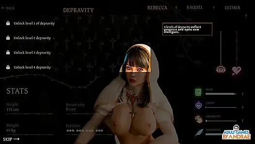 Sisters in Sin Gameplay Part 4 - The Basement Mystery and Raquel's Temptation