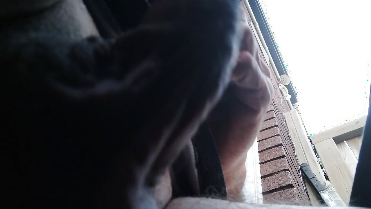 Old man outside
