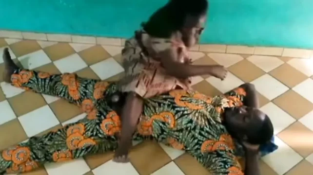 It's soft on the floor than on the bed
