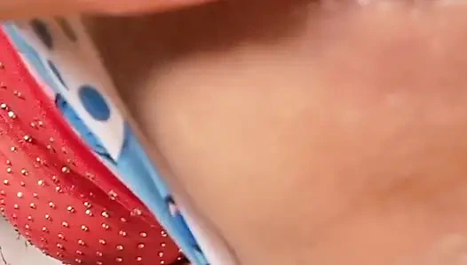 In the Morning in a Tent with an 18-year-old Girl