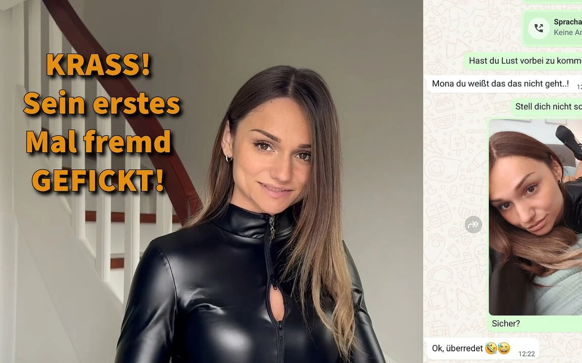 My Brother-in-law Fucks Me in a Latex Outfit!