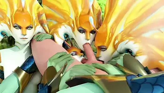 Le meilleur de l’audio diabolique, compilation porno 3D animée 155