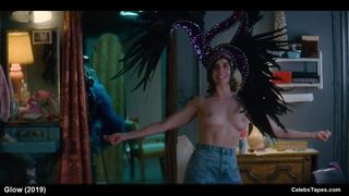 actress Alison Brie Nude Topless And Bikini Movie Scenes