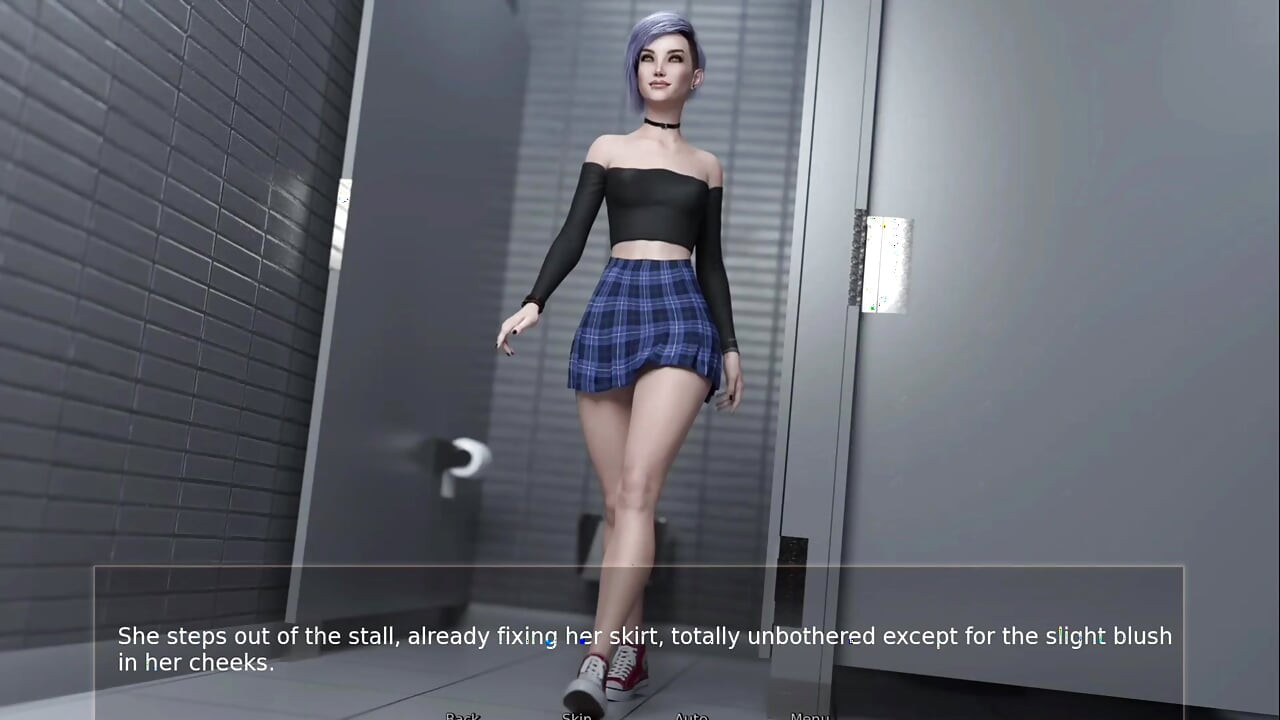 Stepmom Made Me Boner in Dark Theater and Stranger Girl's Handjob in Theater Restroom - Shadows of Deceit - E08