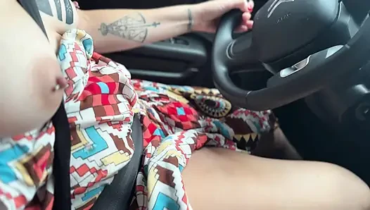Unpublished a lady in the supermarket accepted a ride from a stranger