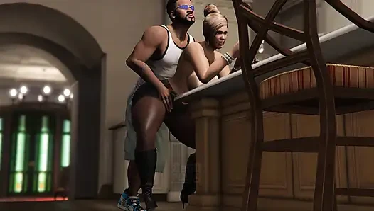 GTA V Amanda Takes Franklin Inside Michael's House (Part 2)