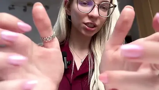 Böses mädchen bestraft dich mit Kitzeln, Asmr