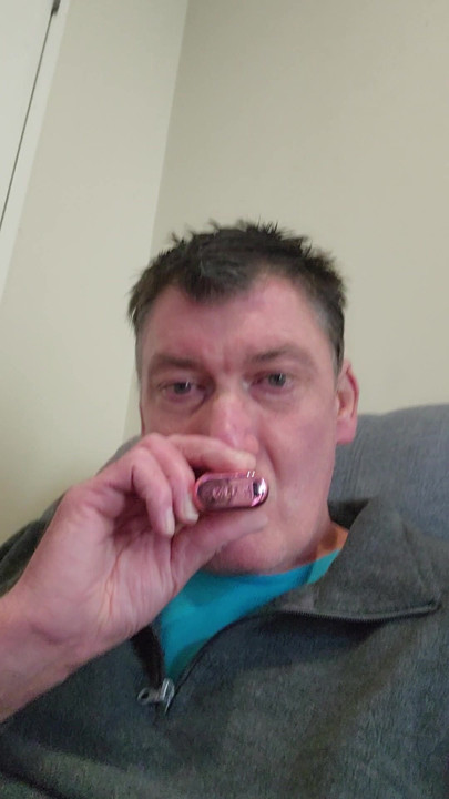 blowing smoke
