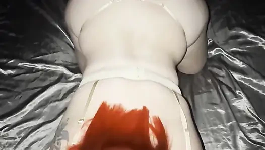 Happy New Year, Asian Teen Girl Fucked in Doggy Style with Creampie the End