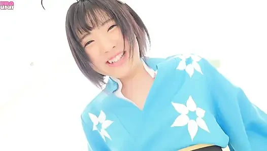 Japanische anime cosplay tsukihi araragi -