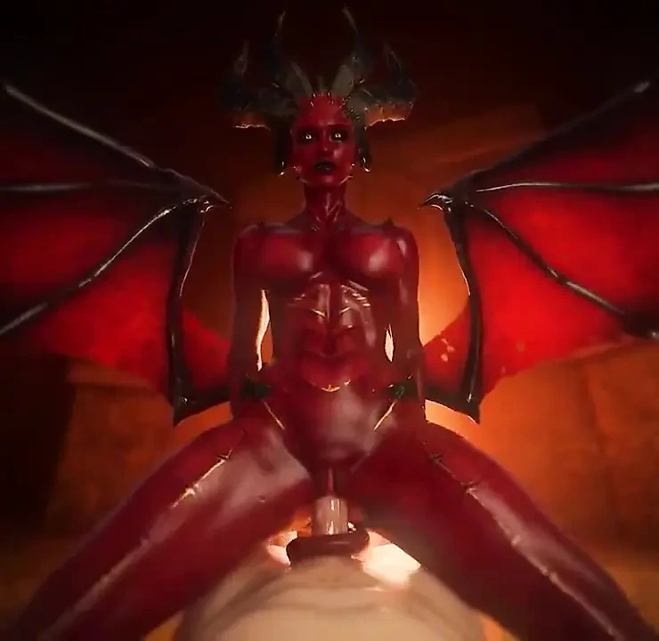 Oc Succubus in an Orgasmic Cowgirl