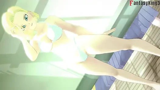 Android 18 üniversitede Gohan'ı baştan çıkarıyor - Dragon Ball Zex Series