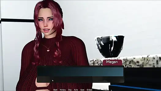 BBW Megan Collecting Her Father In law Cum With Coffee Cup
