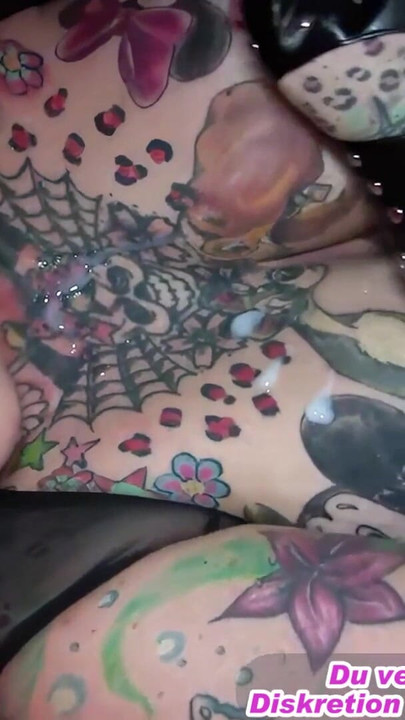 Powerful moment from "German amateur hookers party without condoms with a lot of sperm"