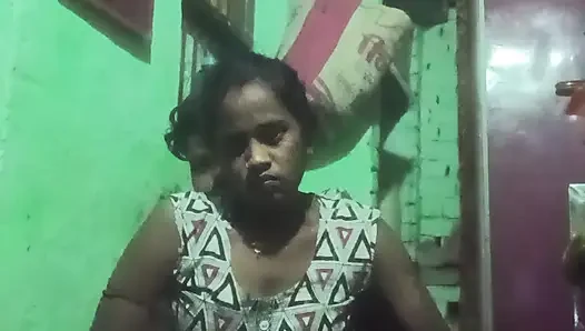 There was no one in the house, suddenly the husband came into the house and locked it and took the wife to the bed, after going to bed, he fell into full romance