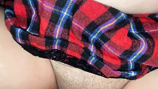 Taking advantage of the fact that she was tired, penetrating her pussy and anus to satiate my desire to fuck her - Part 2