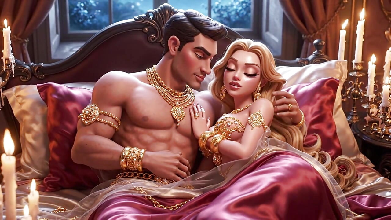 ロイヤル・カートゥーン・カップル ホットナイト・パッション・コンピレーション - ゴールドジュエリー アニメーション・セクシャル・ロマンス