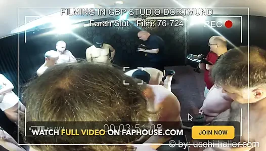 Gangbang Party with turkish girl Farah Slut - Part 1
