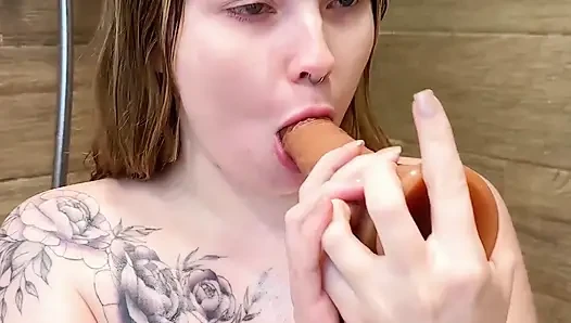 Anal-squirting &dildo in Meinem Zerstörten Arschloch