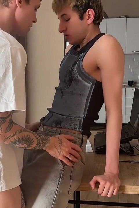 Hard Fucking in the Mouth of a Cute Twink Part 2