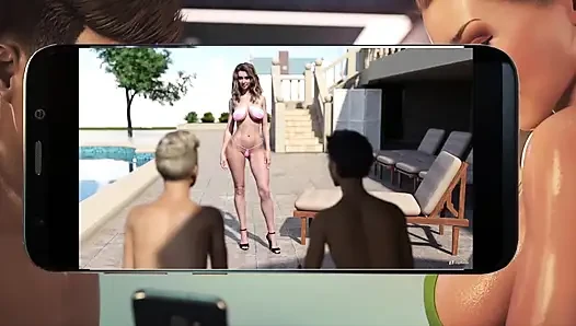 Awam 2 Spicy up Edition - Dylan Makes Sophia Relive Her Filthy Secrets in the Hot Tub