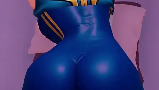 Chun li dientot gaya doggy habis-habisan sama fortnite - pov