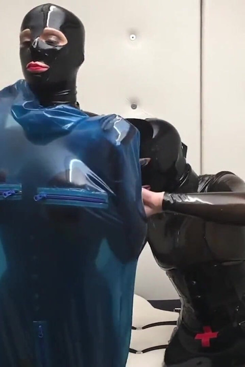 Latex Lea Lesbian Clinic Games