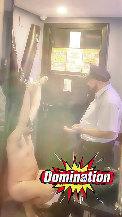 Cuffed and Tested - Bear Cop Gutpunch Session