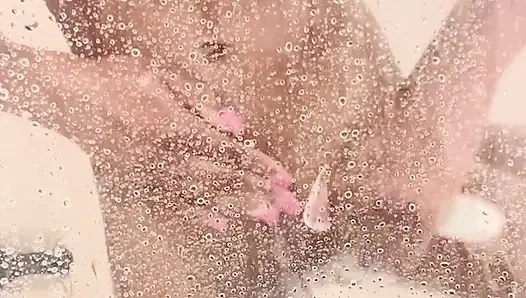 Rasieren in der dusche