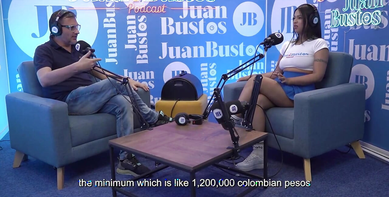 Oiled Latina with Beautiful Tits Kataleya Ross Hops up the Vibrator Machine Until She Cums! Juan Bustos Podcast