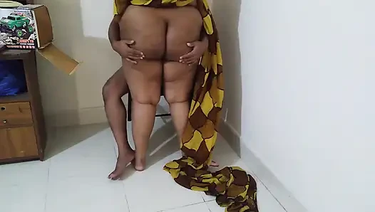 Indian MILF Widow Neighbor Stepaunty Entered My Room and Fucked Me While I Was Masturbating