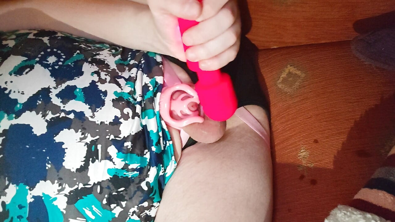 Zoe Jarvis transgende 39 having a play with clit in locktober Day 24 M2f disabled British English England UK
