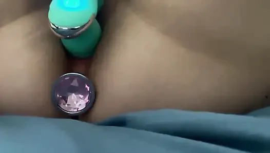 Double Penetration with Toys