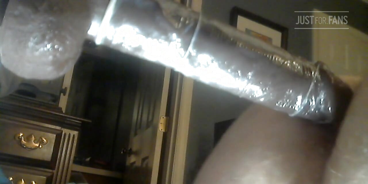 My Ass Gets Fucked by Thrusting Dildo