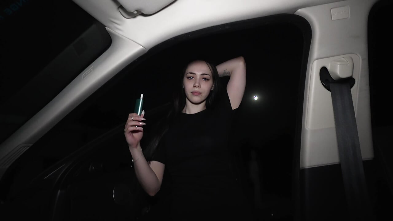 I picked up a whore on the highway and fucked her in the car at night on the street.