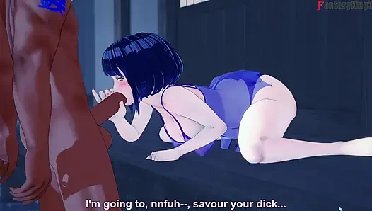 Hinata fickt einen BBC, während Naruto im zimmer nebenan ist - Hinata NTR: Sinobis Affäre - kompletter film auf patreon: Fantasyking3