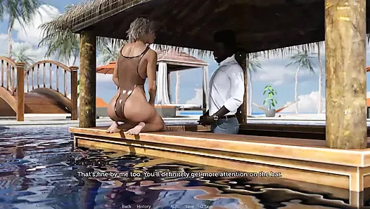 Tacos: Cuck ehemann beobachtet, wie seine frau die beine spreizt und muschi auf der poolbar gibt - episode 88