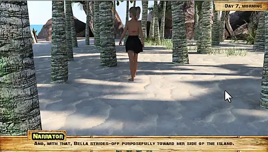 Lewd Island #7 - exploring the beach