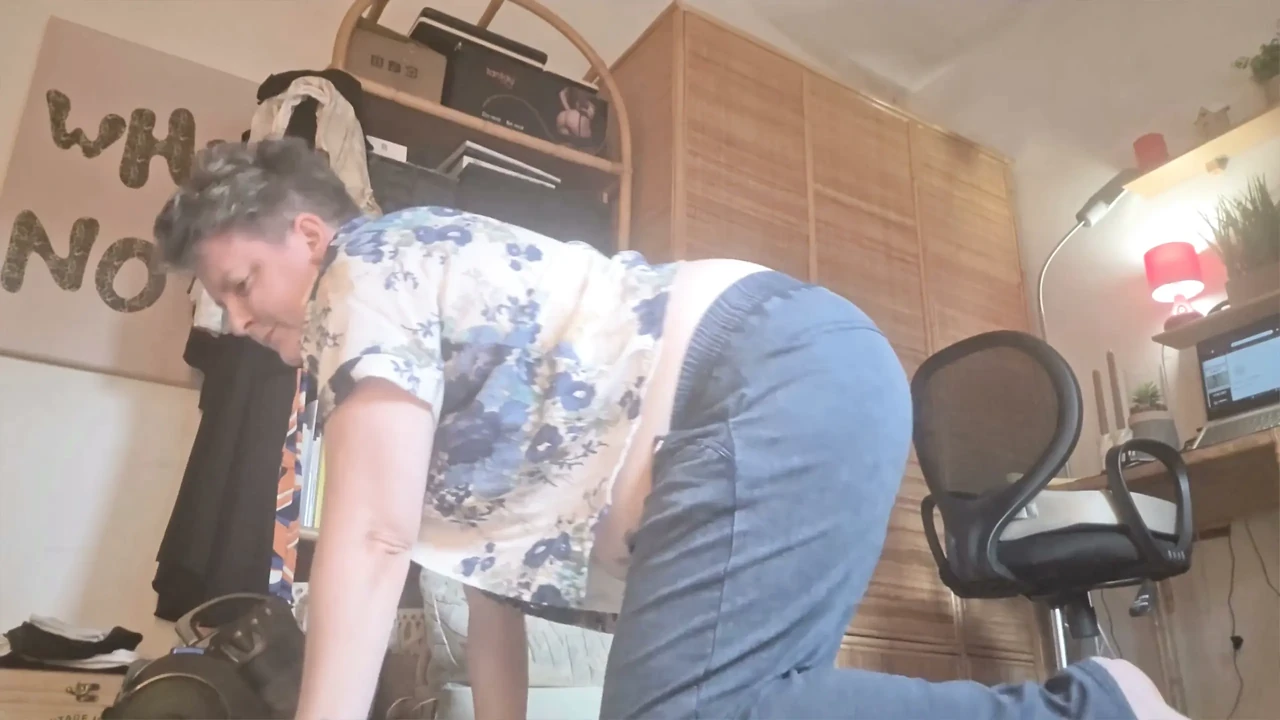 Gained so Much Weight Giant Hairy Belly & Thick Curves Exposed
