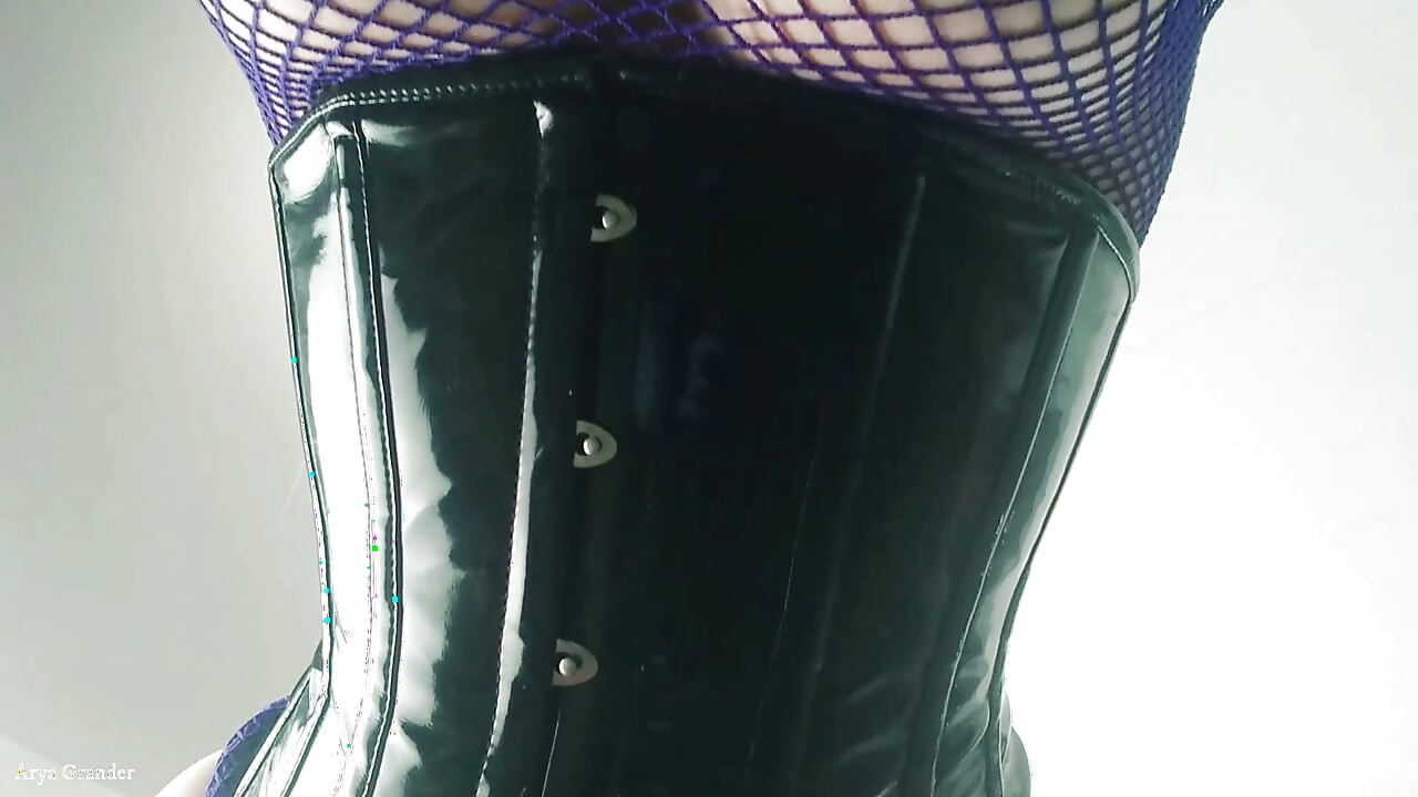 FEMDOM JOI - dominação feminina masturbando vídeo sexy loira instrutora Arya Grander - com contagem regressiva