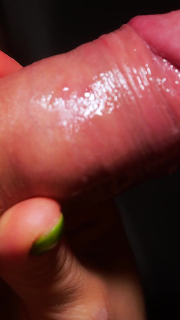 Spectacular moment from "CLOSE UP: BEST MILKY Sensual BLOWJOB for YOUR Hard DICK! PINK HAIR! Delicious CUM in Mouth ASMR"