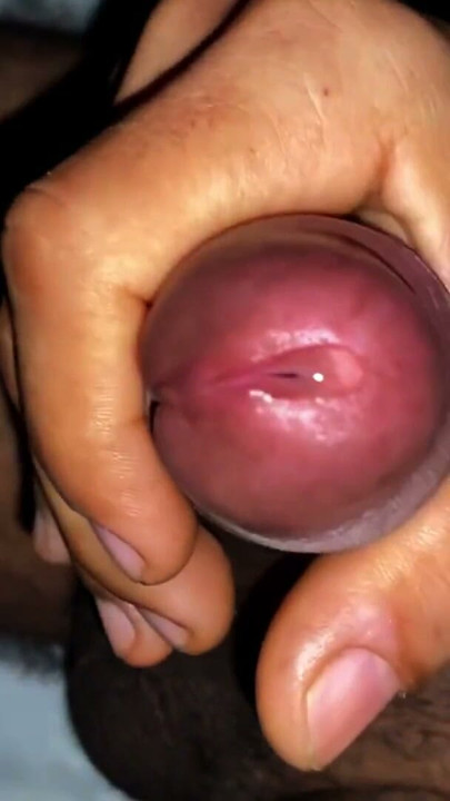 Home alone, watch my cock get so wet until the cumshot | Clip 2